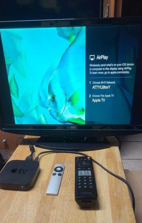 22"Vizeo With Remote And With Or Without Apple Device