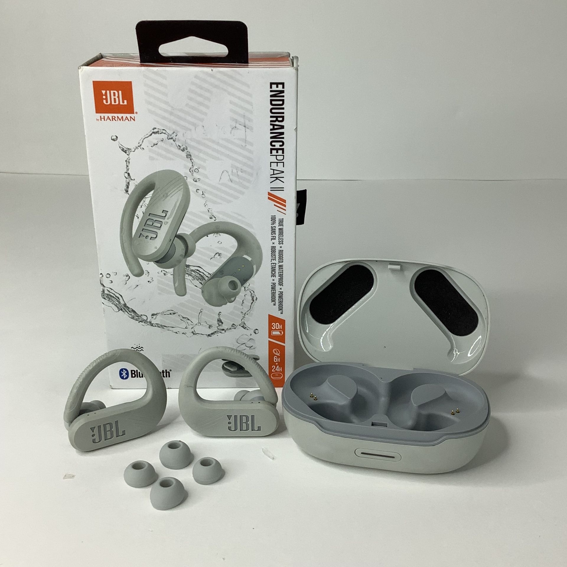 JBL Endurance Peak II Wireless Bluetooth Earbuds