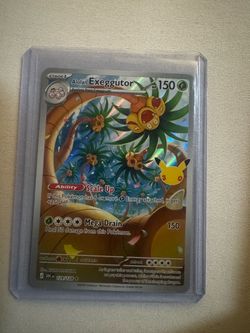 Pokémon Alolan Exeggutor 129/128 Holo Rare Card