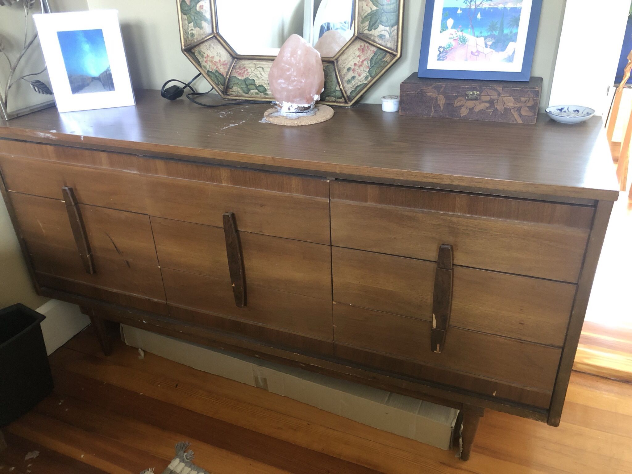 3 Piece Mid Century Dresser Set