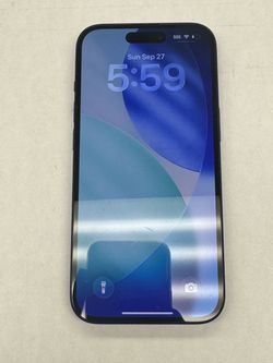 Apple iPhone 15 128GB Black Unlocked 96% Battery Health Used