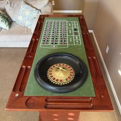 Coaster Furniture Game Table Bar Unit (Blackjack, Craps, And Roulette)  