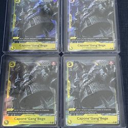 One Piece TCG / Cards - Capone “Gang” Bege Alternate Art OP04-100