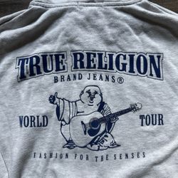 True Religion Zip Up Hoodie 