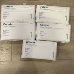 Coterie The Diaper Baby Size 1 Price For All 5 Bundles 