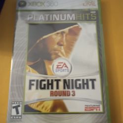 Fight Night Round 3 Xbox 360 Sealed