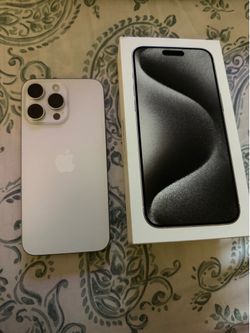 iPhone 15 pro max (unlocked)