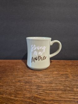 Opalhouse "Strong as a Mother" Stoneware Coffee Mug