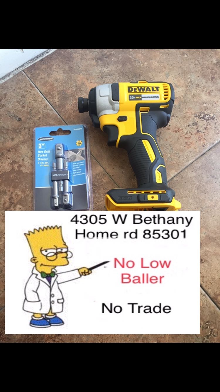 Dewalt impact DSF787 (No charger No battery) $70 No Menos (Delivery is available)