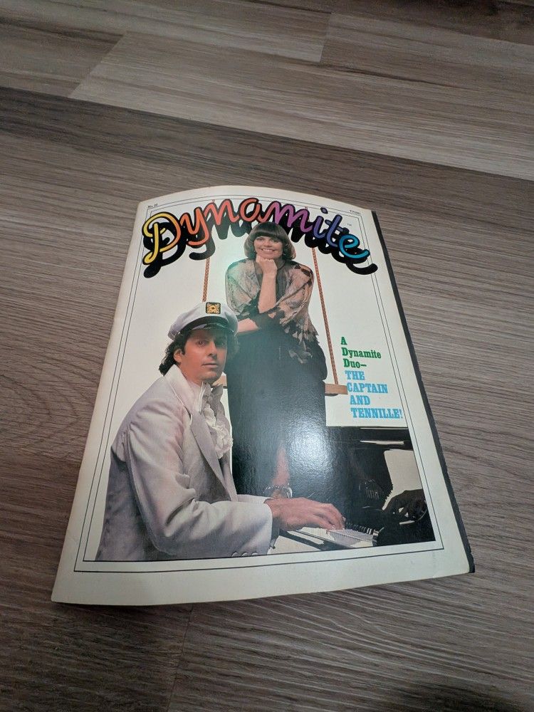 Dynamite #33 Magazine THE CAPTAIN AND TENNILLE 1977
