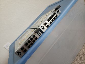 (2) Dell BMX-PHY 10 Port Gigabit Switches