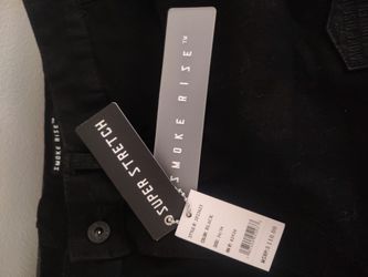 Smoke Rise Super Stretch Jeans Black 36x36