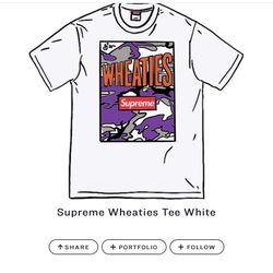 Supreme Wheaties Box Logo