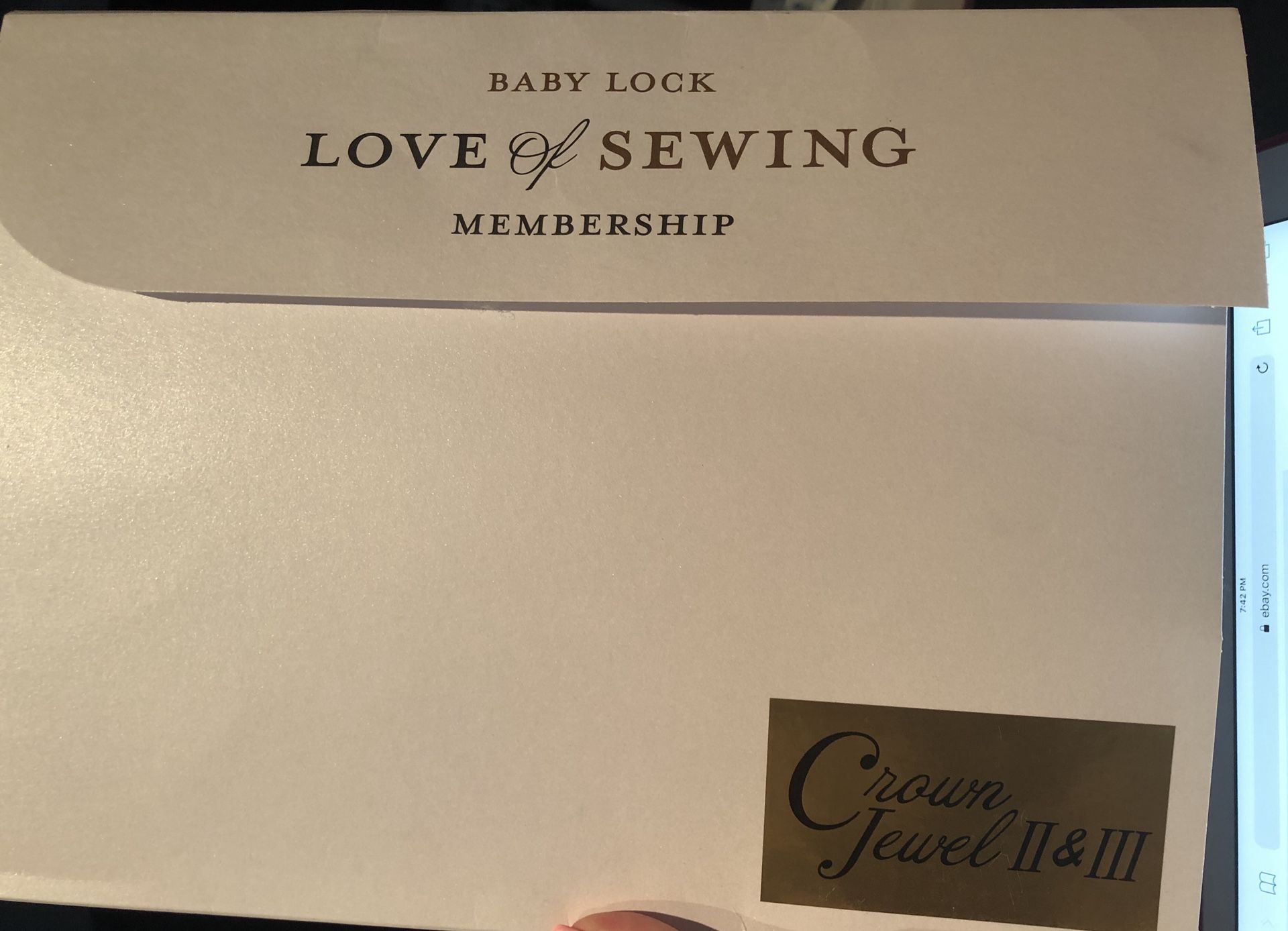 Long Arm Baby Lock Crown Jewel 2 Model BLC182 for Sale in Las Vegas