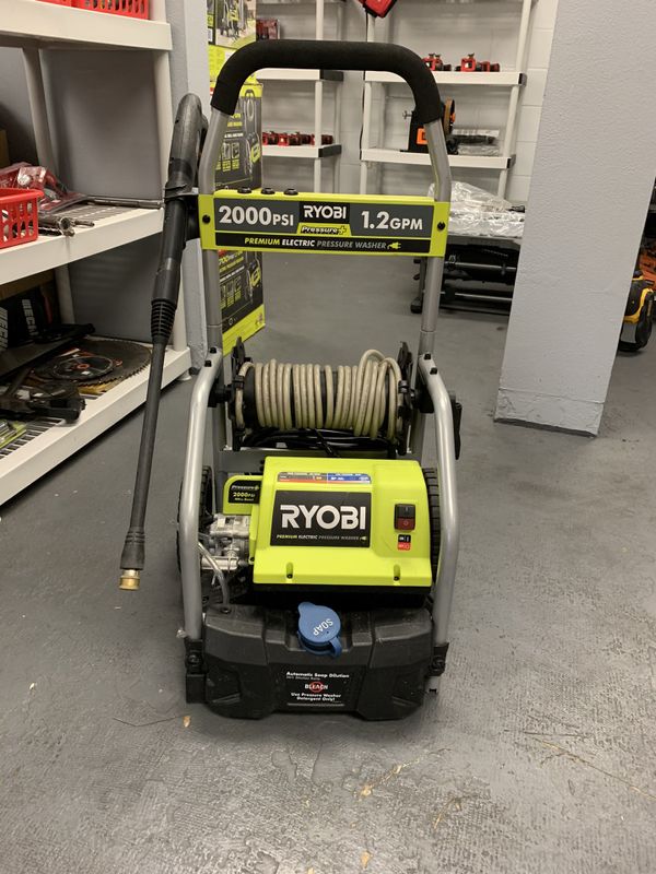 ryobi 2000 psi electric pressure washer ryobi 2000 psi electric pressure washer