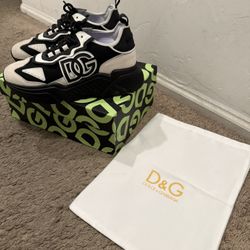 Dolce Gabanna Daymaster Sneakers Mens Size 8.5