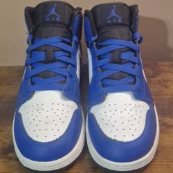 Jordan 1Mid (GS) "Game Royal" - Sz 7y