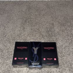 Valentino And YSL Y EDP
