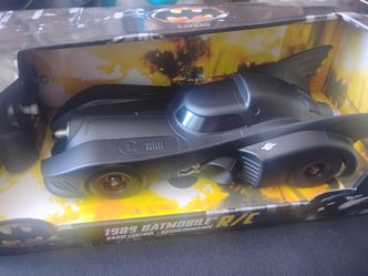R/C 89 batmobile (dc multiverse, marvel legends, hot wheels, star wars