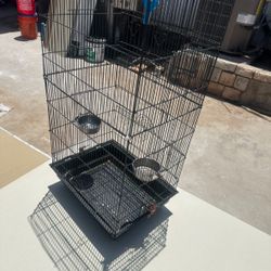 large beautiful black cage