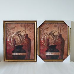 Exotic Vacation I Framed On Paper 2 Pieces Print RETAIL $145