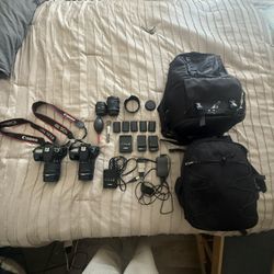 📸 2 Canon 70D Dual Camera Kit – Ready to Shoot Bundle