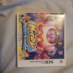 Kirby Planet Robobot Case And Manual (No Game)