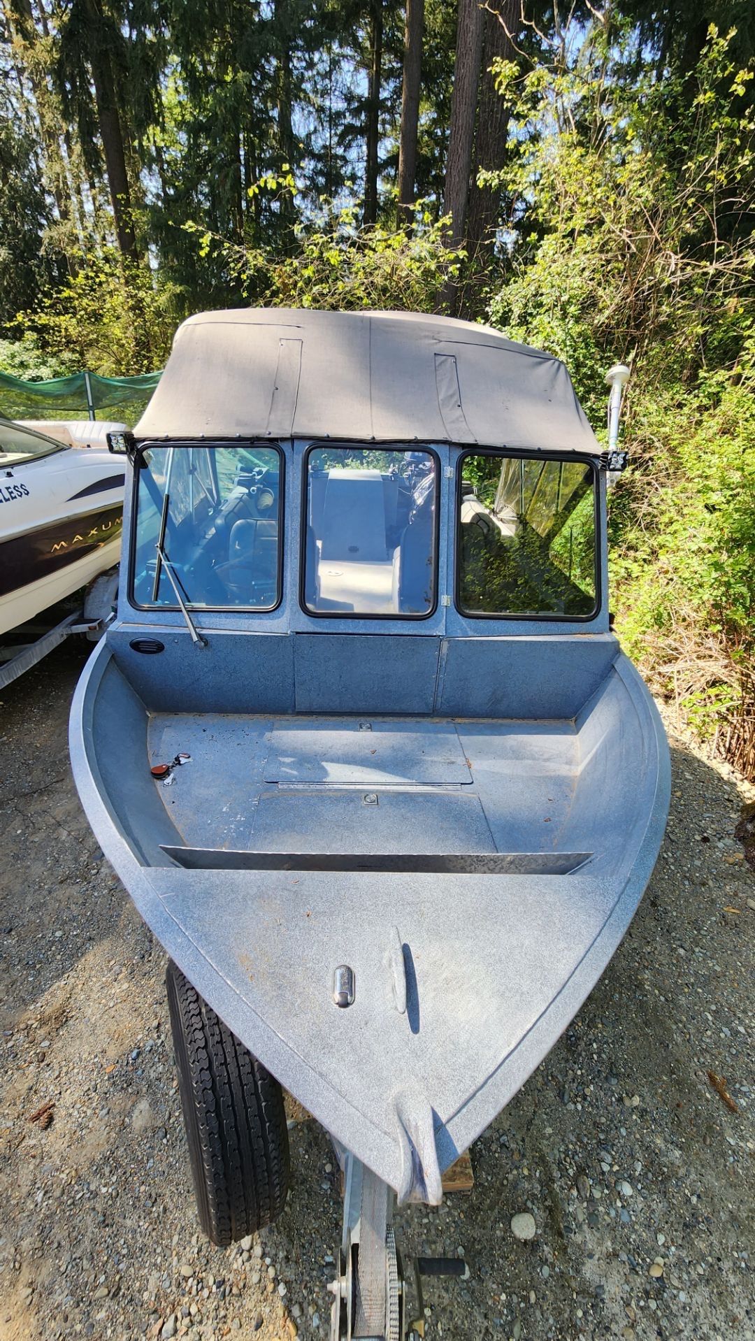 2004 alumaweld water jet boat