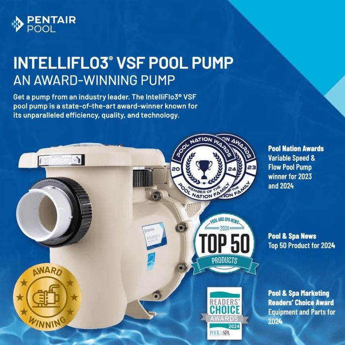 💦 Pentair IntelliFlo3 VSF Variable Speed Pool Pump – 3HP (Brand New in Box)