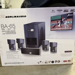 BA-65 Digital Home Theater Package 1500 W Power HDTV