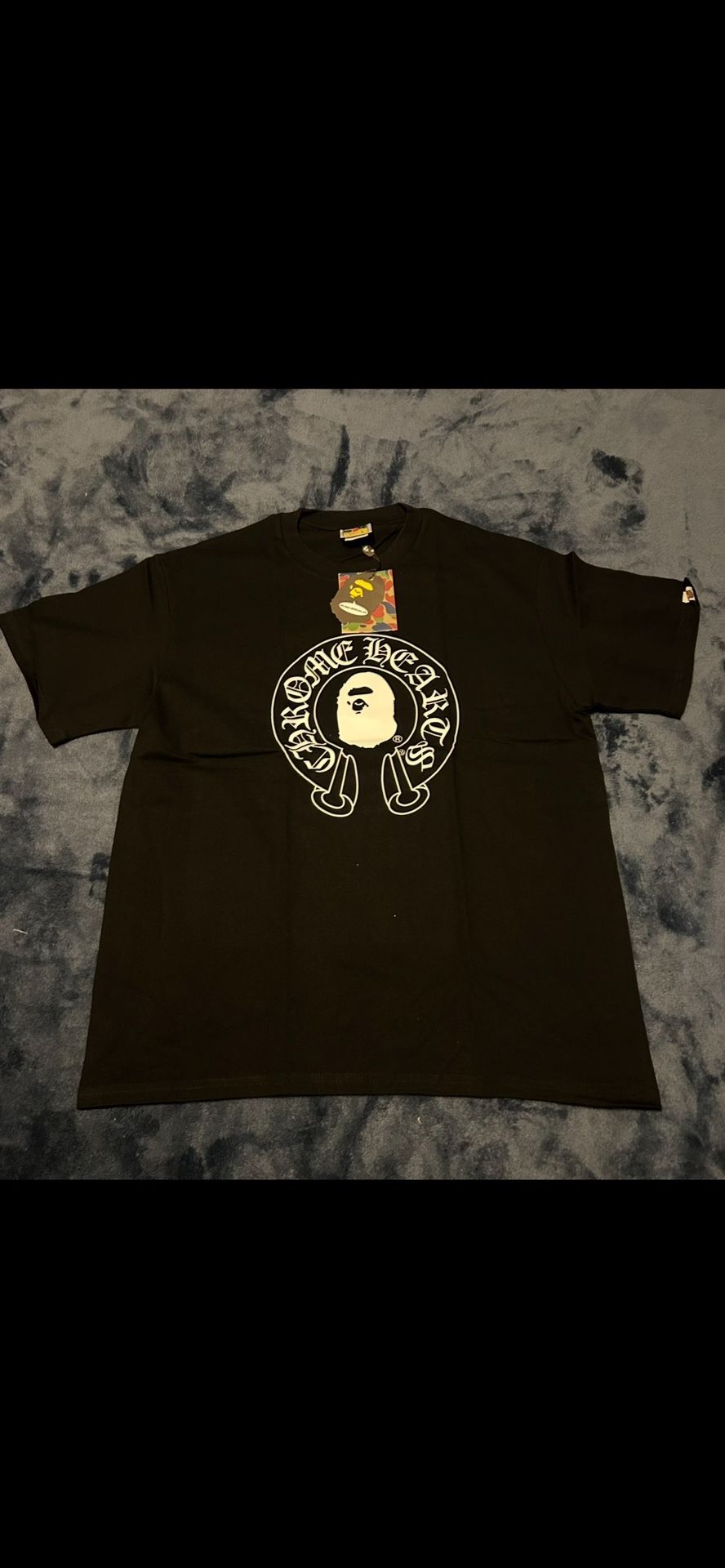 Bape Chome Heart Shirt