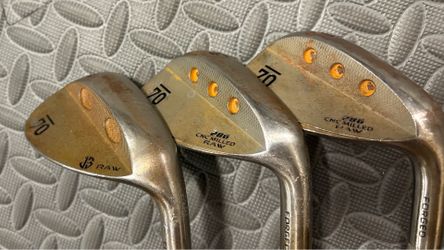 Sub 70 custom raw wedge set KBS Tour 120 shafts