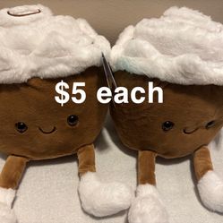 Hot Chocolate Stuffed Toy - 1 Left 