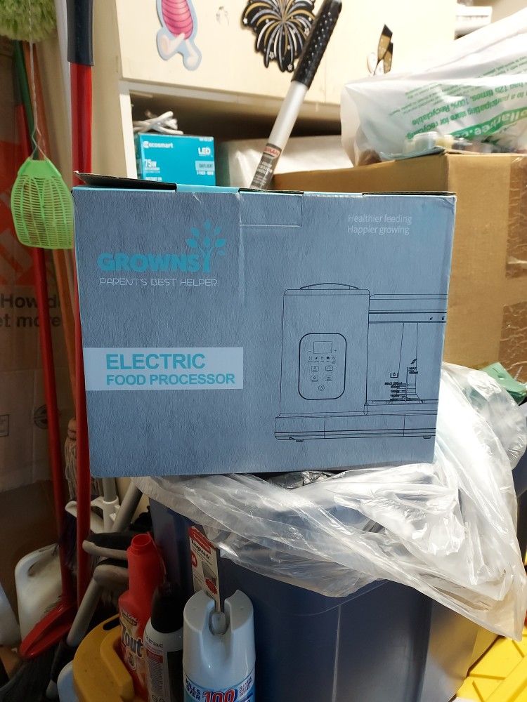 Grownsy Electric Food Processor