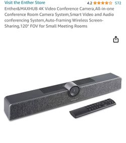 Enther&MAXHUB 4K Video All-in-one Conference Camera System <New in Box>