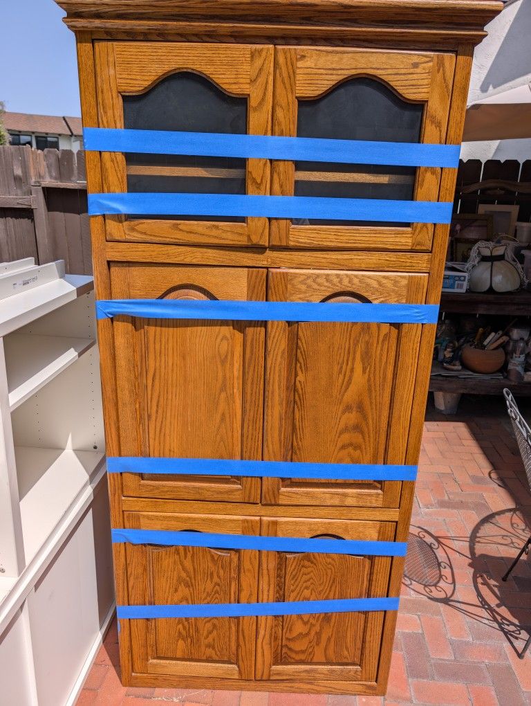 Oak Cabinet FREE