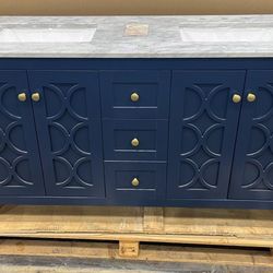 All Size Blue Vanity Available