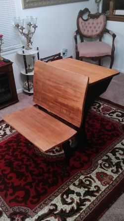 Antique school desk c1900's