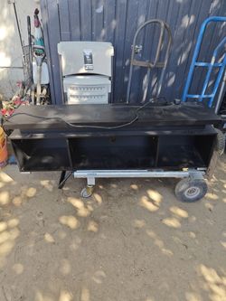 Free TV stand with led strip and 4 outlets