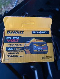 Dewalt battery flex 20v/ 60v new