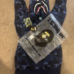 BAPE Color Camo Shark M (Blue)