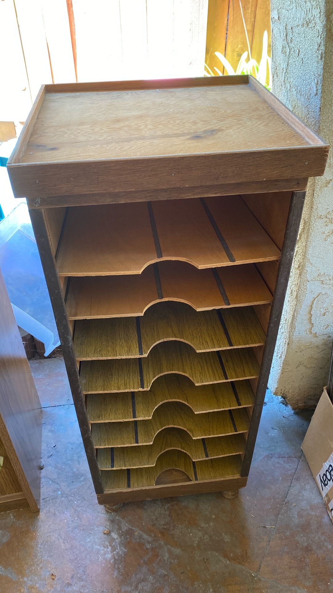 Pair Of Small Wooden Shelf Units - Priced To Sell