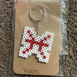 Pisces Horoscope Keychain