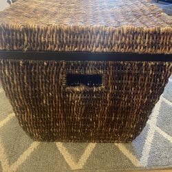 Large Storage Wicker Basket