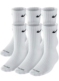 Nike 6-pack Everyday Plus Cushion Crew Training Socks - Authentic