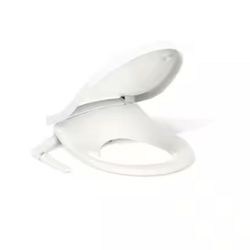 KOHLER Purewash M250 Non-Electric Bidet Seat for Round Toilets in Biscuit