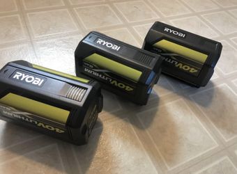 40V 6Ah Batteries (Each-Cada Una)