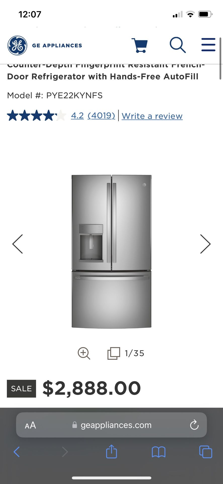 GE Profile Refrigerator, Never Used for Sale in Erie, CO OfferUp