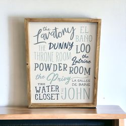 $5 for Laundry Wall Art Home Decor
