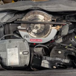 Craftsman 19.2V Cordless Tool Set Lightly Used 